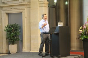 Ross Stewart at the NMI3 GA in Berlin