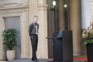 Thomas Gutberlet at the NMI3 GA in Berlin